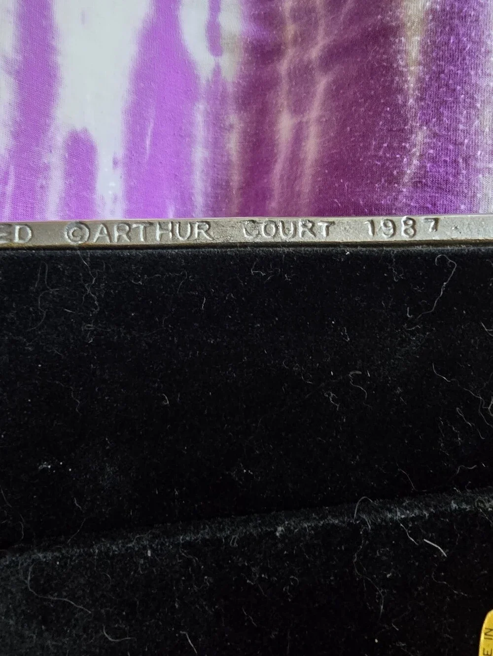 Vintage Author Court Picture Frame